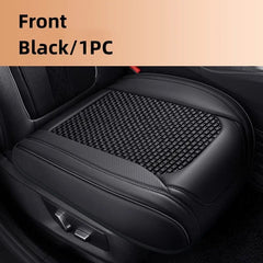 Car Seat Protector Cover Breathable PU Leather Driver Seat Non - slip Cushion Universal Size Luxury Car Interior Seat Mat Decorate - SHOWLU FASHION STORE