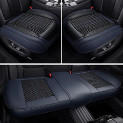 Car Seat Protector Cover Breathable PU Leather Driver Seat Non - slip Cushion Universal Size Luxury Car Interior Seat Mat Decorate - SHOWLU FASHION STORE