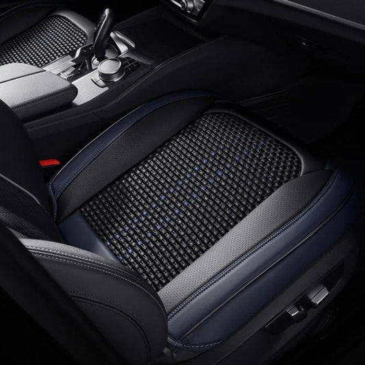 Car Seat Protector Cover Breathable PU Leather Driver Seat Non - slip Cushion Universal Size Luxury Car Interior Seat Mat Decorate - SHOWLU FASHION STORE