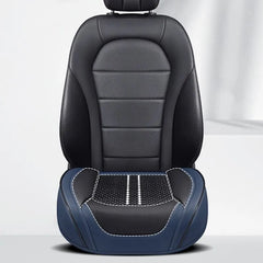 Car Seat Protector Cover Breathable PU Leather Driver Seat Non - slip Cushion Universal Size Luxury Car Interior Seat Mat Decorate - SHOWLU FASHION STORE