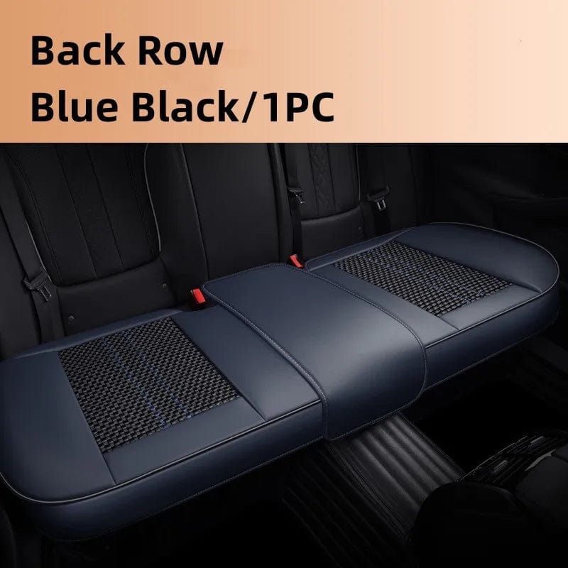Car Seat Protector Cover Breathable PU Leather Driver Seat Non - slip Cushion Universal Size Luxury Car Interior Seat Mat Decorate - SHOWLU FASHION STORE