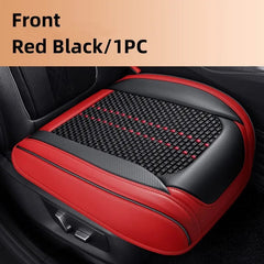 Car Seat Protector Cover Breathable PU Leather Driver Seat Non - slip Cushion Universal Size Luxury Car Interior Seat Mat Decorate - SHOWLU FASHION STORE