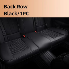 Car Seat Protector Cover Breathable PU Leather Driver Seat Non - slip Cushion Universal Size Luxury Car Interior Seat Mat Decorate - SHOWLU FASHION STORE
