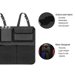 Car Trunk Car Organisers Backseat Hanging Car Organisers with 8 Large Storage Bag Trunk Organizer for SUV Truck Space Saving Exp - SHOWLU FASHION STORE