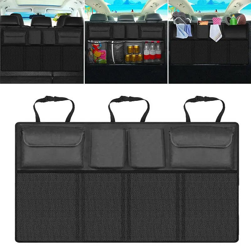 Car Trunk Car Organisers Backseat Hanging Car Organisers with 8 Large Storage Bag Trunk Organizer for SUV Truck Space Saving Exp - SHOWLU FASHION STORE