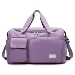 Carry On Travel Bag Large Capacity Gym Bag Weekender Overnight Duffle Bags With Shoe Compartment Sports Fitness Bags for Women - SHOWLU FASHION STORE