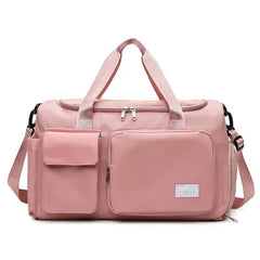 Carry On Travel Bag Large Capacity Gym Bag Weekender Overnight Duffle Bags With Shoe Compartment Sports Fitness Bags for Women - SHOWLU FASHION STORE