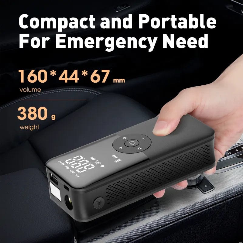 CARSUN Rechargeable Air Pump Tire Inflator Portable Compressor Digital Cordless Car Tyre Inflator For Motocycle Bicycle Balls - SHOWLU FASHION STORE