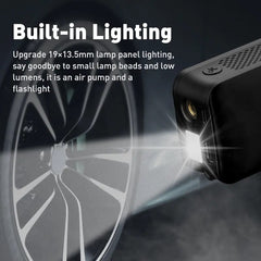 CARSUN Rechargeable Air Pump Tire Inflator Portable Compressor Digital Cordless Car Tyre Inflator For Motocycle Bicycle Balls - SHOWLU FASHION STORE