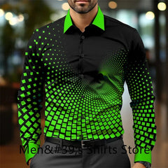 Casual business men's formal shirt button shirt long sleeve party evening business daily autumn winter spring summer shirt - SHOWLU FASHION STORE