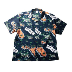 Chic Two - Tone Summer Shirt - SHOWLU FASHION STORE