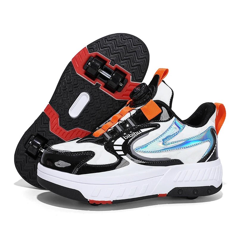 Children Junior Child Roller Skate Shoes Kids Sneakers 2024 Boys Girls Gifts Wheels Shoes Adult Casual Outdoors Sports Shoes - SHOWLU FASHION STORE