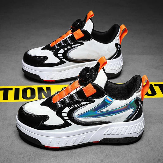 Children Junior Child Roller Skate Shoes Kids Sneakers 2024 Boys Girls Gifts Wheels Shoes Adult Casual Outdoors Sports Shoes - SHOWLU FASHION STORE