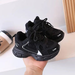 Children Tennis Shoes Versatile Non - slip White Sneakers for Kids Girls Fashion Causal Breathable Toddlers Boys Sports Shoes Hot - SHOWLU FASHION STORE