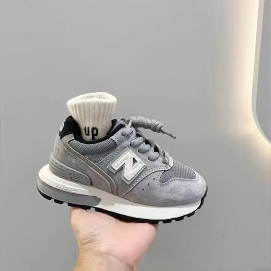 Children's Fashion Soft Sole Casual Sneakers Boys Girls Trend Running Shoes Kids Shoes Children Outdoor Sport Shoes - SHOWLU FASHION STORE