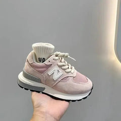 Children's Fashion Soft Sole Casual Sneakers Boys Girls Trend Running Shoes Kids Shoes Children Outdoor Sport Shoes - SHOWLU FASHION STORE