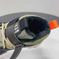 Children's Sneakers Autumn Winter Boys Sport Shoes Girls Plush Cashmere Warm Lined Casual Shoes Studnet Shoes Teen Running Flats - SHOWLU FASHION STORE