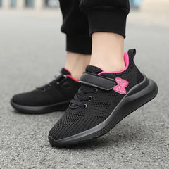 Children's sports shoes, girls' breathable leisure shoes, outdoor sports shoes, mesh surface anti slip fashionable running shoes - SHOWLU FASHION STORE