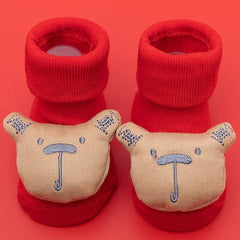 Christmas Baby Socks Baby Boys Girls Spring Autumn Winter Anti Slip Socks Infant Newborn Soft Cotton Floor Sock Cartoon Shoes - SHOWLU FASHION STORE