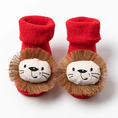 Christmas Baby Socks Baby Boys Girls Spring Autumn Winter Anti Slip Socks Infant Newborn Soft Cotton Floor Sock Cartoon Shoes - SHOWLU FASHION STORE