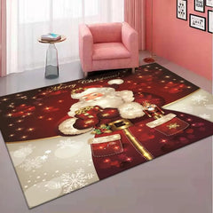 Christmas Decorations Carpet for Living Room Home Decor Sofa Table Large Area Rug Bedroom Entrance Doormat Bathroom Non - slip Mat - SHOWLU FASHION STORE