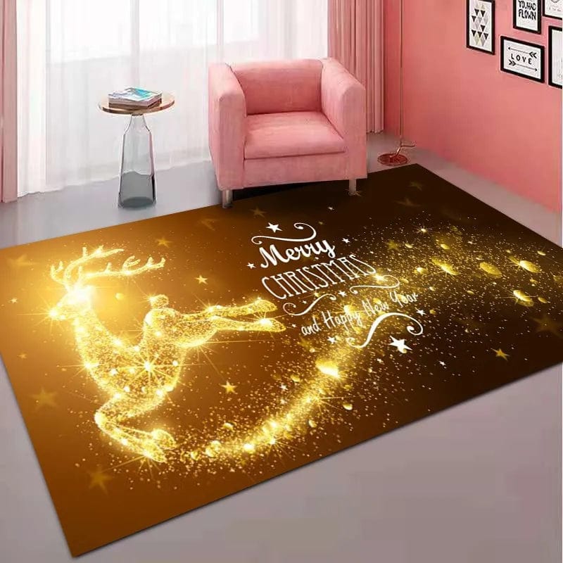 Christmas Decorations Carpet for Living Room Home Decor Sofa Table Large Area Rug Bedroom Entrance Doormat Bathroom Non - slip Mat - SHOWLU FASHION STORE