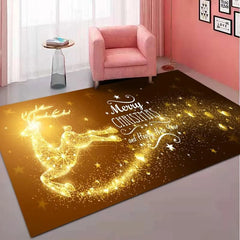 Christmas Decorations Carpet for Living Room Home Decor Sofa Table Large Area Rug Bedroom Entrance Doormat Bathroom Non - slip Mat - SHOWLU FASHION STORE
