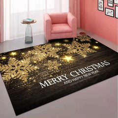 Christmas Decorations Carpet for Living Room Home Decor Sofa Table Large Area Rug Bedroom Entrance Doormat Bathroom Non - slip Mat - SHOWLU FASHION STORE