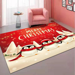 Christmas Decorations Carpet for Living Room Home Decor Sofa Table Large Area Rug Bedroom Entrance Doormat Bathroom Non - slip Mat - SHOWLU FASHION STORE
