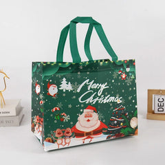 Christmas Gift Bag Santa Claus Snowman Candy Gift Packaging Bag 2023 Merry Christmas Party Home Decor Navidad Noel 2024 New Year - SHOWLU FASHION STORE
