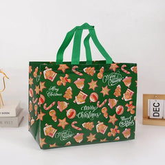 Christmas Gift Bag Santa Claus Snowman Candy Gift Packaging Bag 2023 Merry Christmas Party Home Decor Navidad Noel 2024 New Year - SHOWLU FASHION STORE