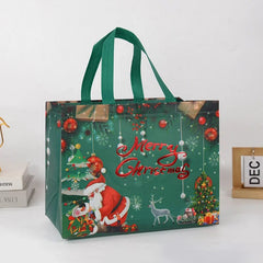Christmas Gift Bag Santa Claus Snowman Candy Gift Packaging Bag 2023 Merry Christmas Party Home Decor Navidad Noel 2024 New Year - SHOWLU FASHION STORE
