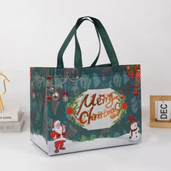 Christmas Gift Bag Santa Claus Snowman Candy Gift Packaging Bag 2023 Merry Christmas Party Home Decor Navidad Noel 2024 New Year - SHOWLU FASHION STORE