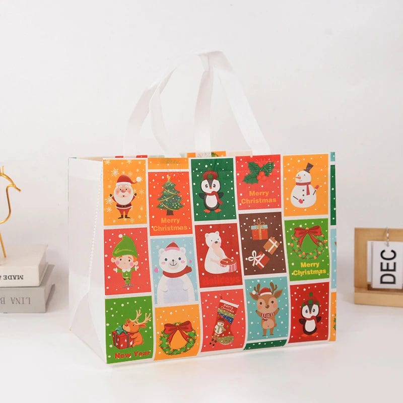 Christmas Gift Bag Santa Claus Snowman Candy Gift Packaging Bag 2023 Merry Christmas Party Home Decor Navidad Noel 2024 New Year - SHOWLU FASHION STORE
