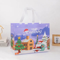 Christmas Gift Bag Santa Claus Snowman Candy Gift Packaging Bag 2023 Merry Christmas Party Home Decor Navidad Noel 2024 New Year - SHOWLU FASHION STORE