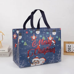 Christmas Gift Bag Santa Claus Snowman Candy Gift Packaging Bag 2023 Merry Christmas Party Home Decor Navidad Noel 2024 New Year - SHOWLU FASHION STORE