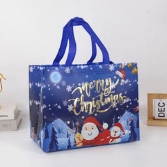 Christmas Gift Bag Santa Claus Snowman Candy Gift Packaging Bag 2023 Merry Christmas Party Home Decor Navidad Noel 2024 New Year - SHOWLU FASHION STORE