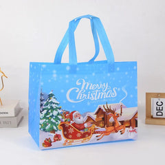 Christmas Gift Bag Santa Claus Snowman Candy Gift Packaging Bag 2023 Merry Christmas Party Home Decor Navidad Noel 2024 New Year - SHOWLU FASHION STORE