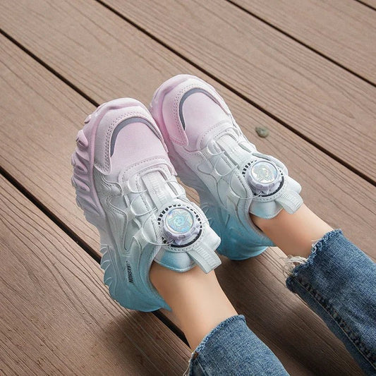 Colorful Shoes Children Girl Mesh Breathable Kids Sneakers for 0 - 8 Yrs Boy 2024 Spring Lightweight Running Shoe Walking Soft - SHOWLU FASHION STORE
