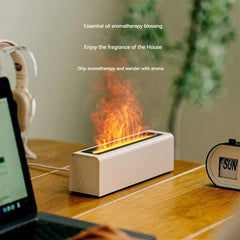 Colorful Simulation Flame Diffuser USB Plug - in Fragrance Office Home Flame Humidification Diffuser Diffuser - SHOWLU FASHION STORE