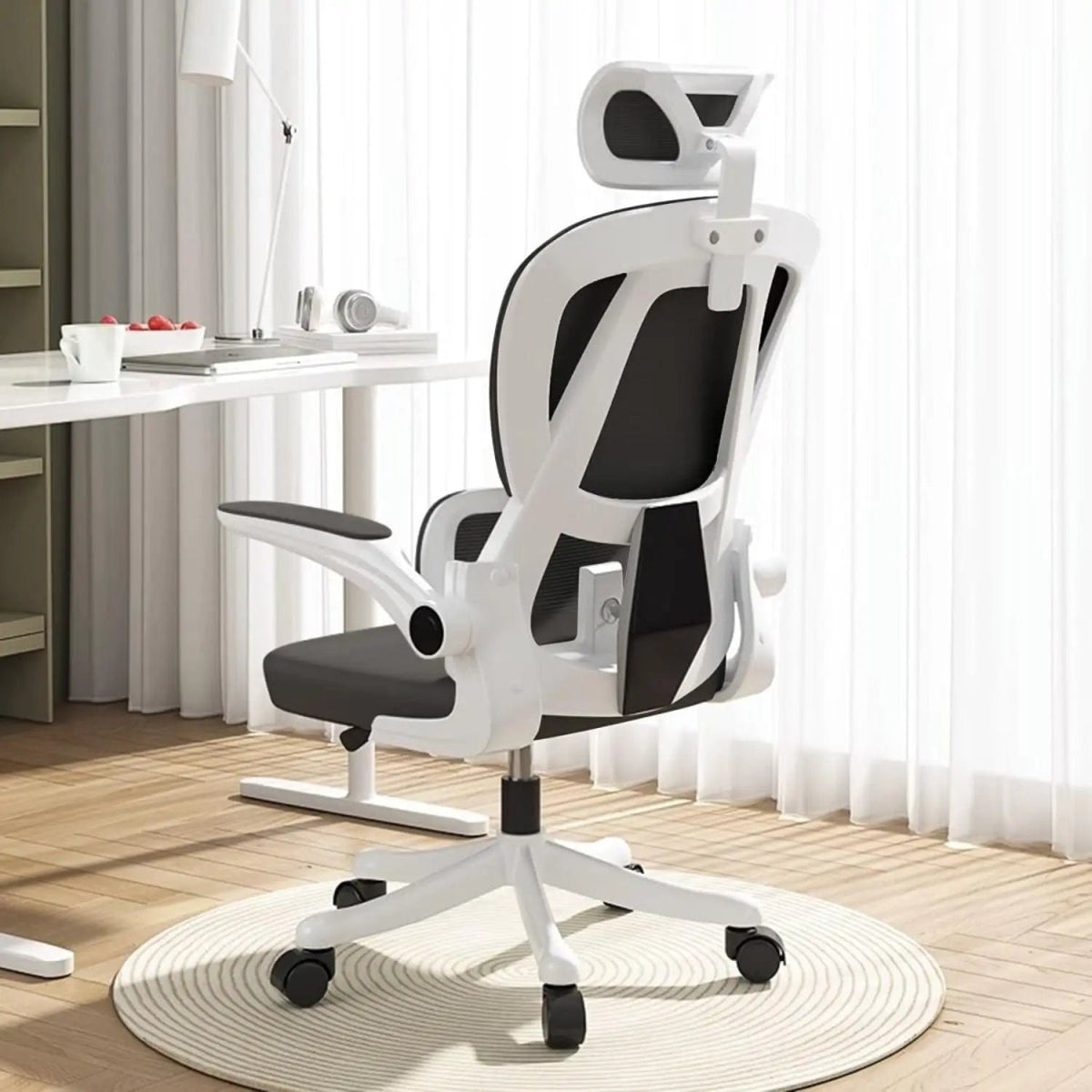 Computer Chair Office Chair High Back Ergonomic Office Chair With Lumbar Support Adjustable Headrest 3D Armrest and Lumbar Gamer - SHOWLU FASHION STORE