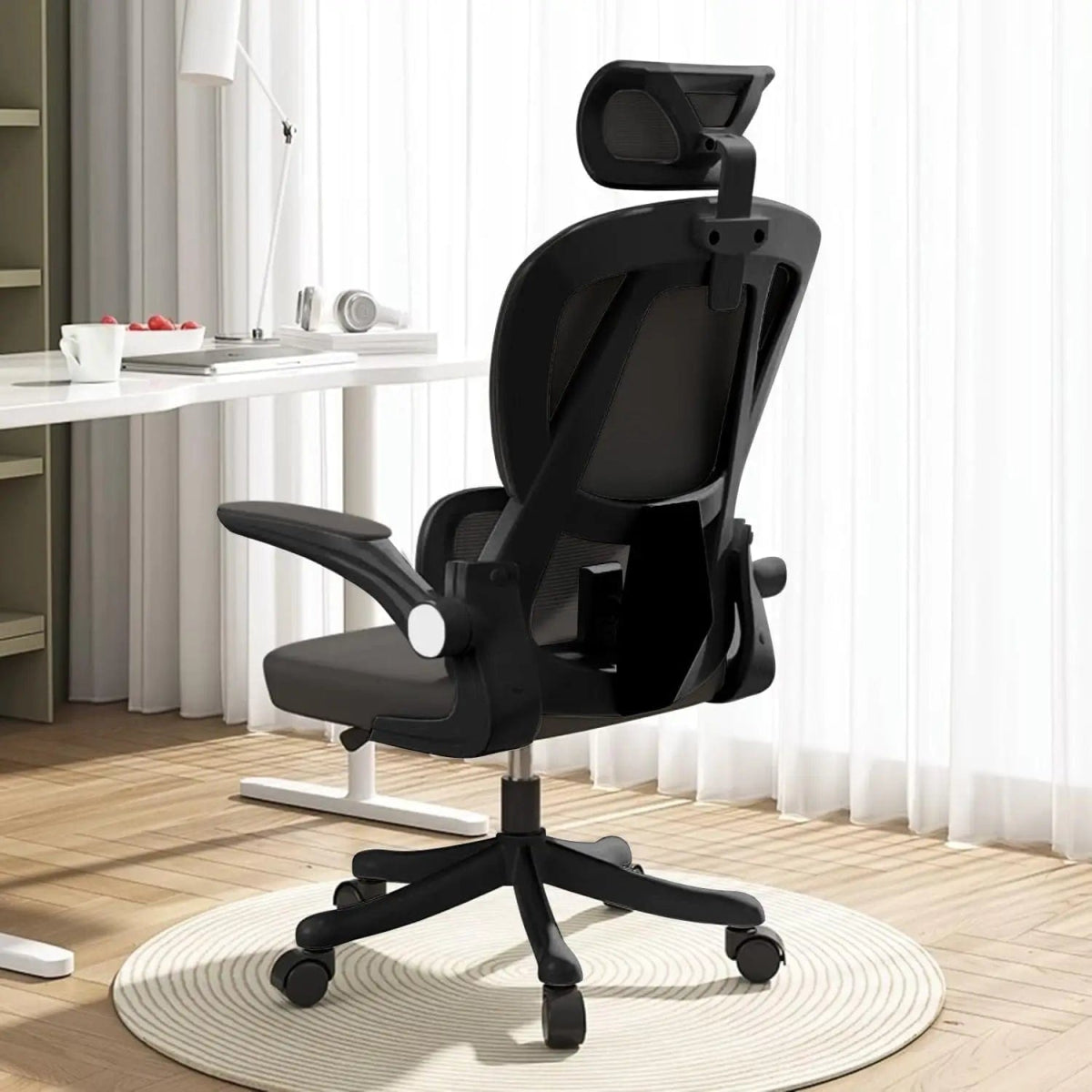 Computer Chair Office Chair High Back Ergonomic Office Chair With Lumbar Support Adjustable Headrest 3D Armrest and Lumbar Gamer - SHOWLU FASHION STORE