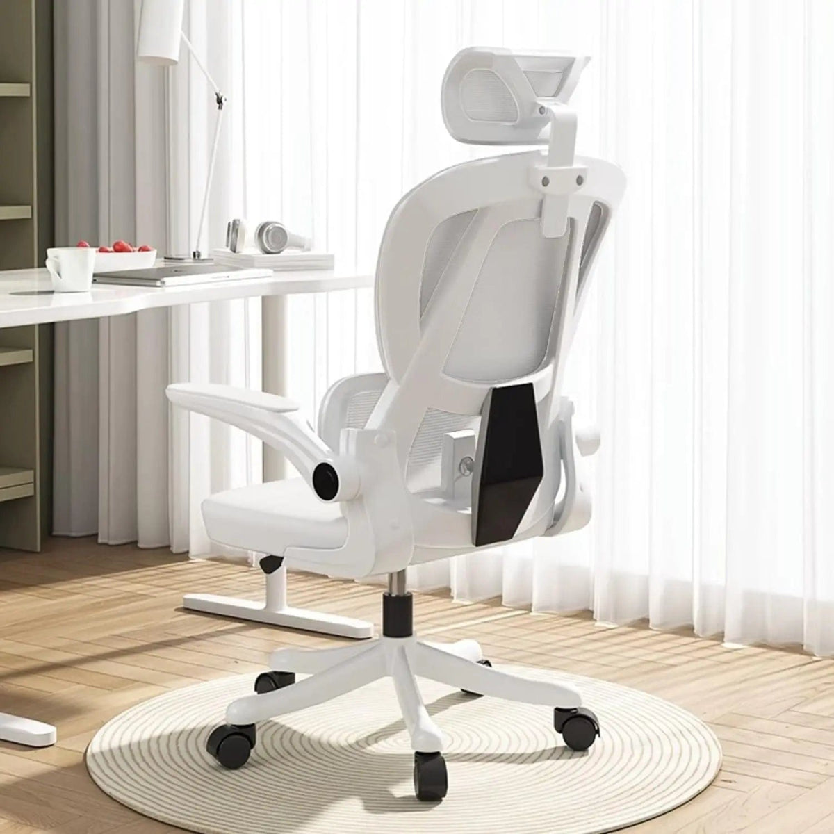 Computer Chair Office Chair High Back Ergonomic Office Chair With Lumbar Support Adjustable Headrest 3D Armrest and Lumbar Gamer - SHOWLU FASHION STORE