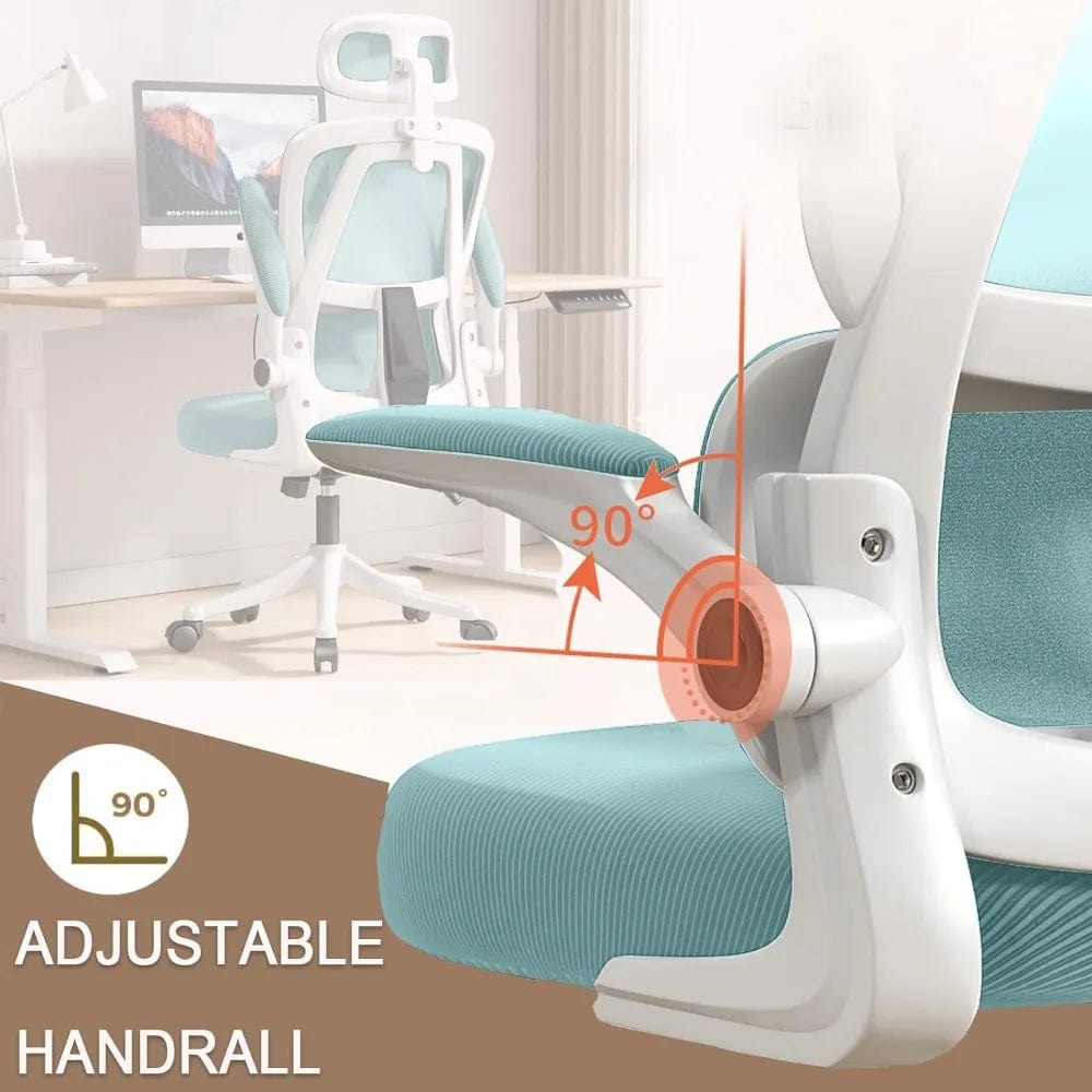 Computer Chair Office Chair High Back Ergonomic Office Chair With Lumbar Support Adjustable Headrest 3D Armrest and Lumbar Gamer - SHOWLU FASHION STORE