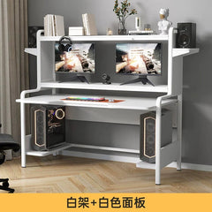 Computer Desktop Desk with Bookshelf Integrated Simple Modern Small Apartment For Home Table Bedroom Storage Study Table - SHOWLU FASHION STORE