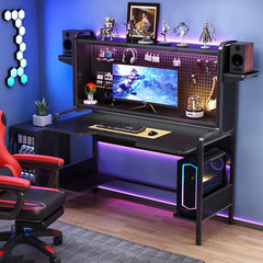 Computer Desktop Desk with Bookshelf Integrated Simple Modern Small Apartment For Home Table Bedroom Storage Study Table - SHOWLU FASHION STORE