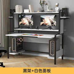 Computer Desktop Desk with Bookshelf Integrated Simple Modern Small Apartment For Home Table Bedroom Storage Study Table - SHOWLU FASHION STORE