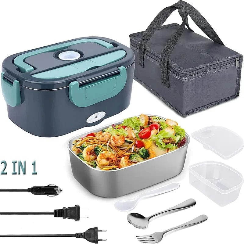 Conveniently Versatile Electric Lunch Box Set - SHOWLU FASHION STORE
