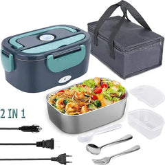 Conveniently Versatile Electric Lunch Box Set - SHOWLU FASHION STORE