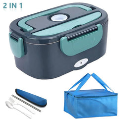 Conveniently Versatile Electric Lunch Box Set - SHOWLU FASHION STORE
